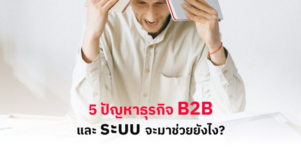 ปัญหาธุรกิจ B2B
